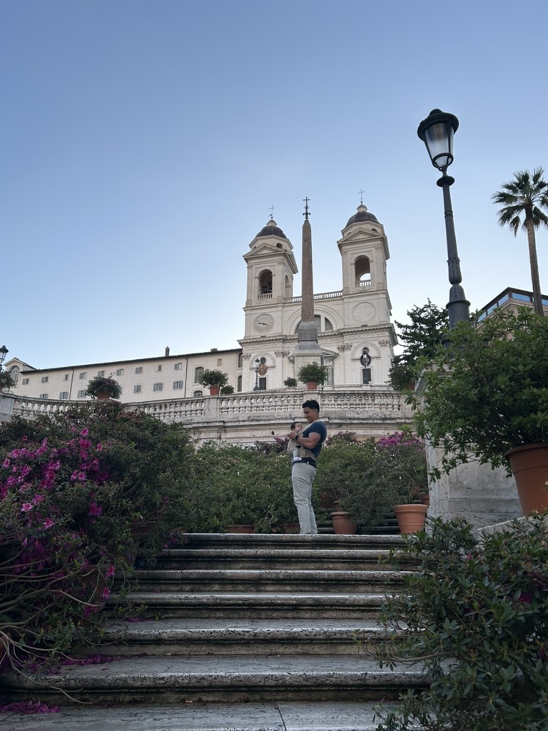 The Spanish Steps in Rome