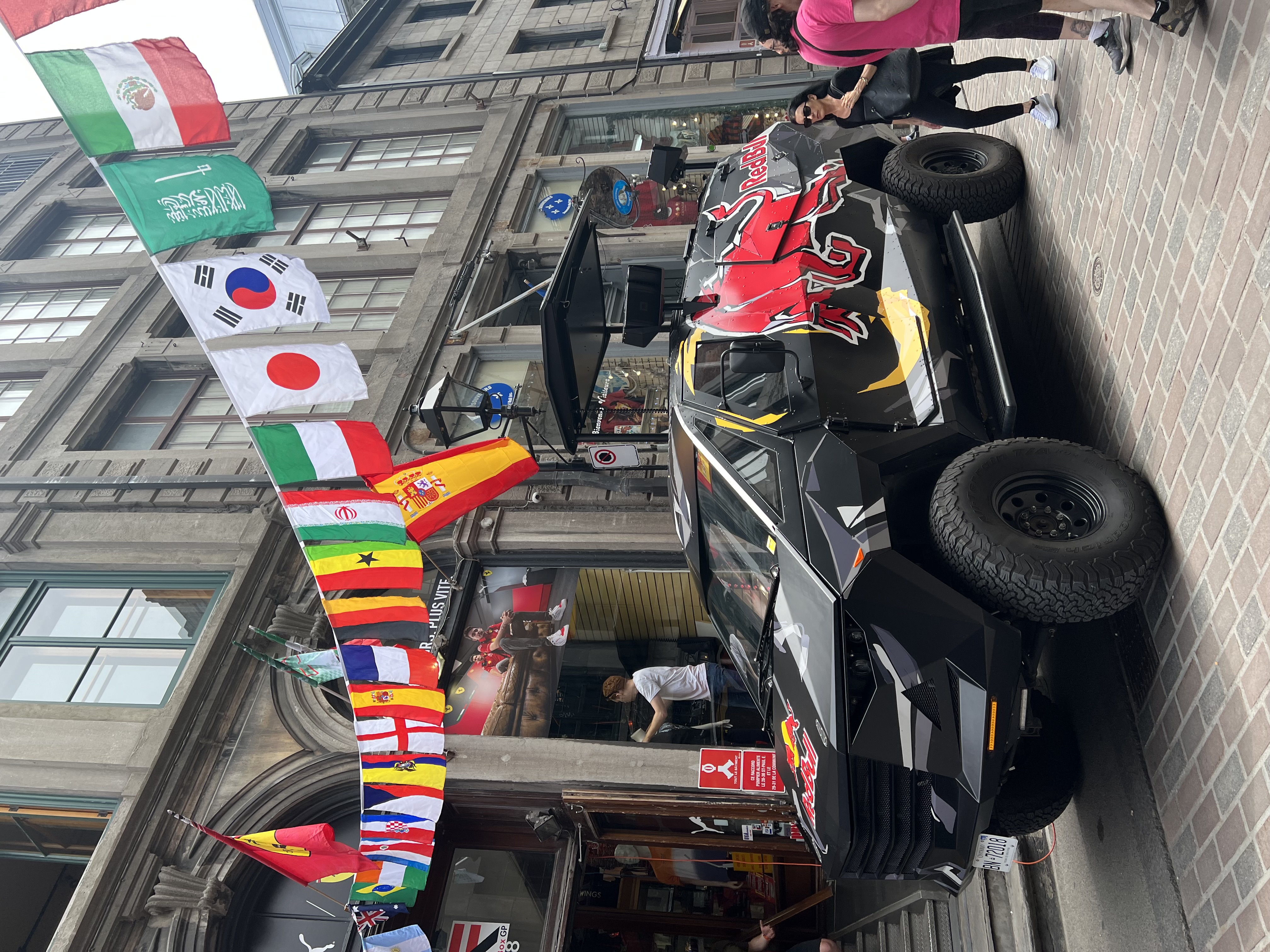 Montreal during Grand Prix weekend