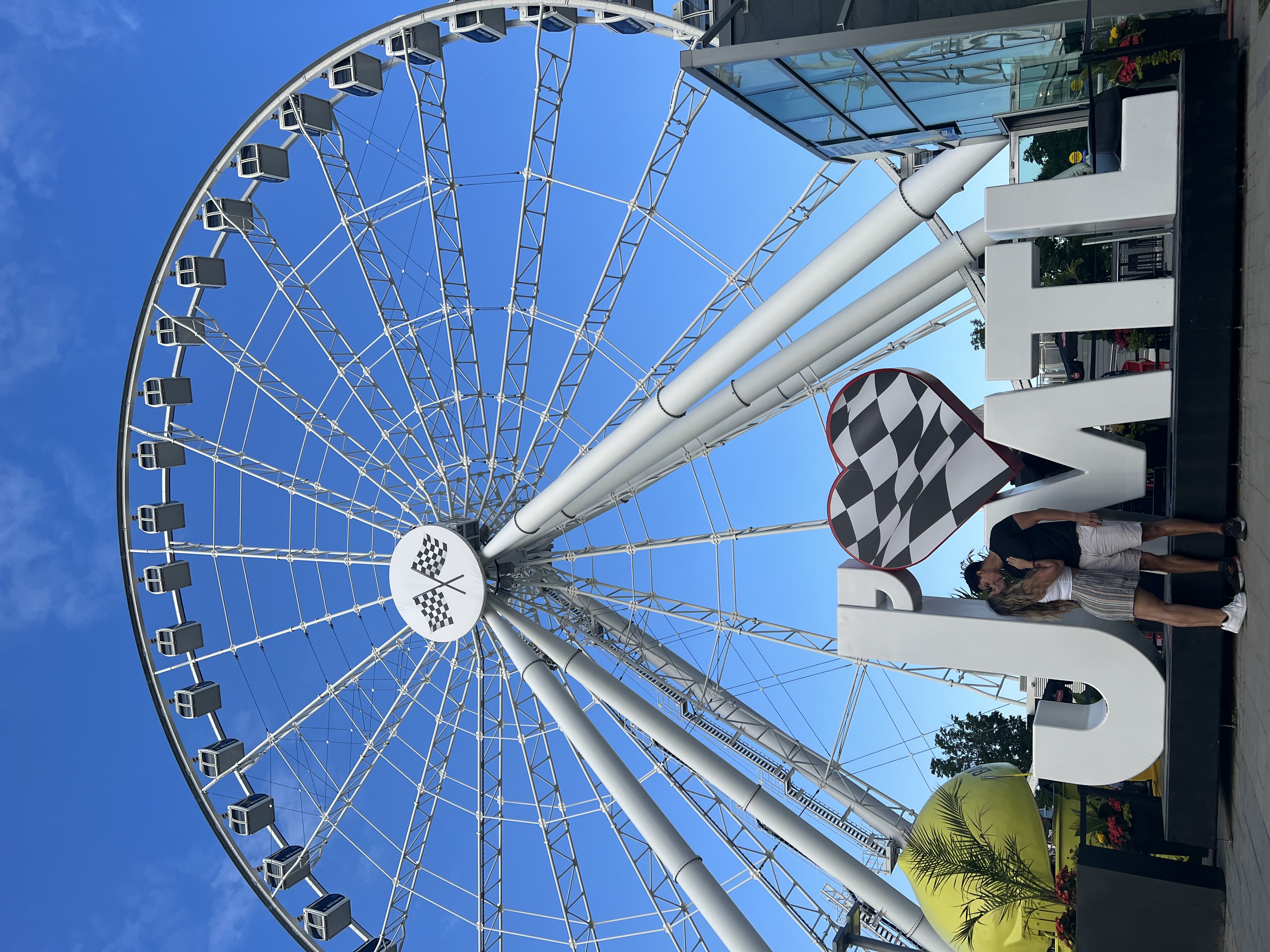 Outside the Ferris Wheel 