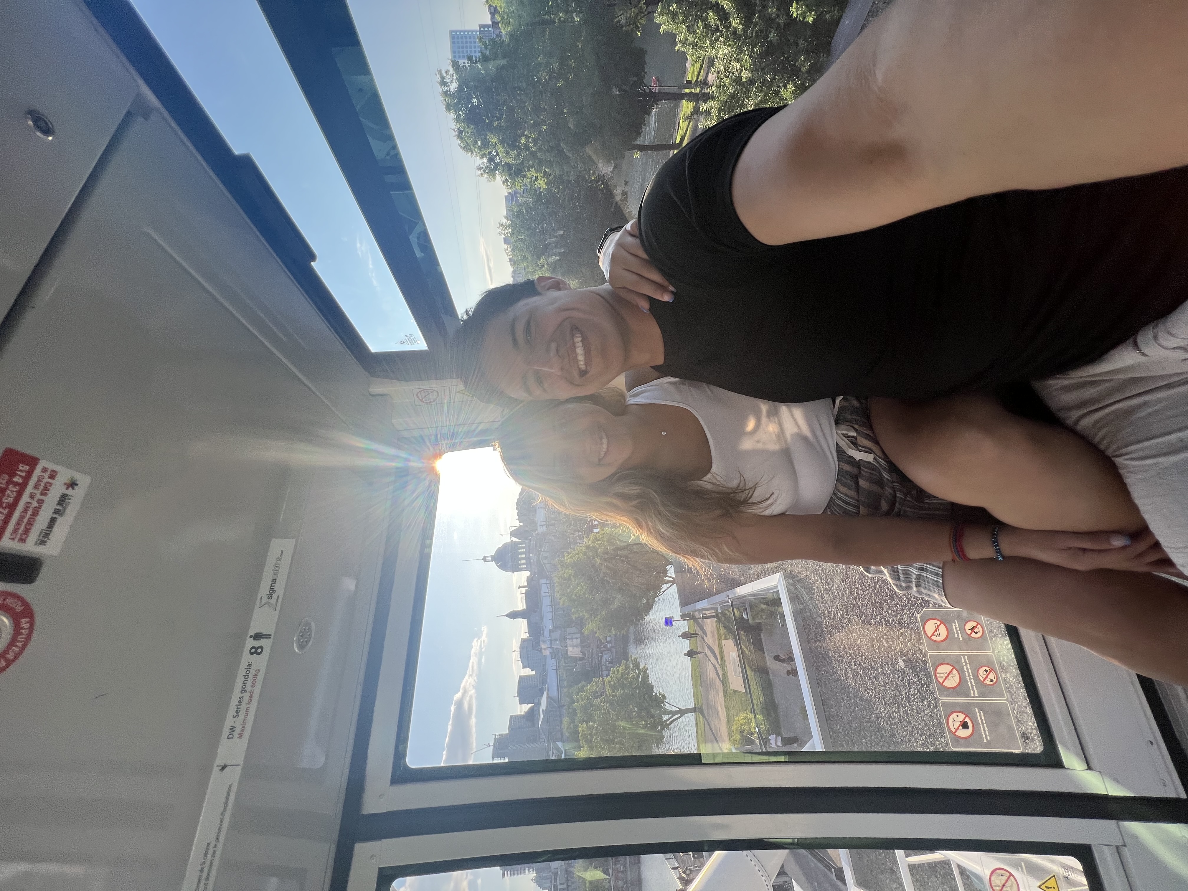 Inside the Ferris Wheel